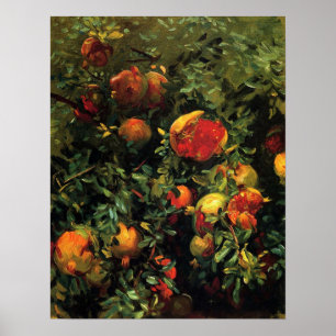 Sargent - Pomegranates Majorca 1908 Poster