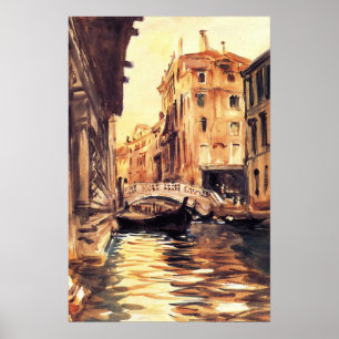 Sargent - Ponte Della Canonica 1903 Poster