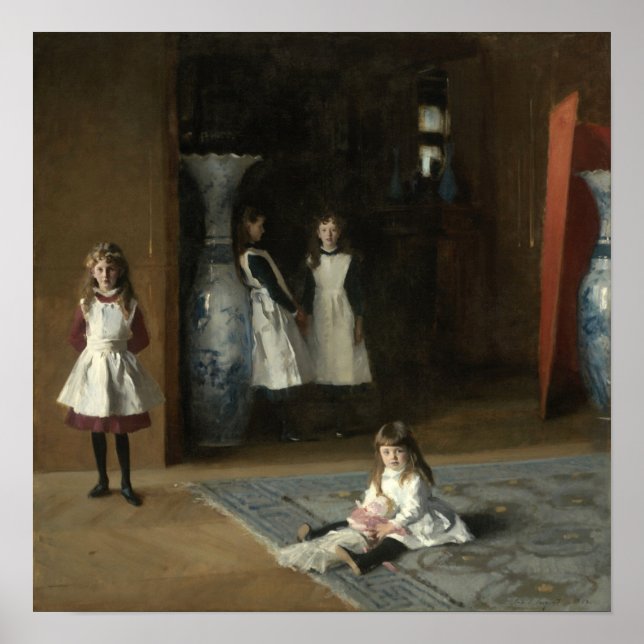 Sargent - The Daughters Of Edward Darley Boit 1882 Poster (Front)