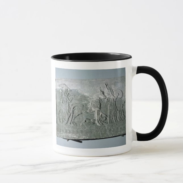 Sargon II  on a Battle Chariot Mug (Right)