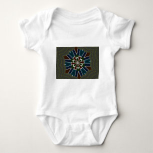 Sari Inspired Design with Intricate Details Baby Bodysuit
