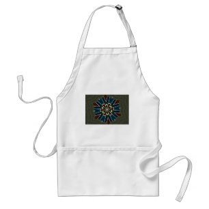 Sari Inspired Design with Intricate Details Standard Apron
