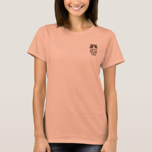Sarita's Red Andean Bear Tshirt for Large Ladies