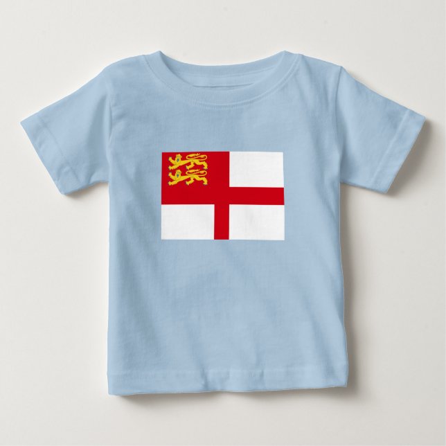 Sark Flag Baby T-Shirt (Front)