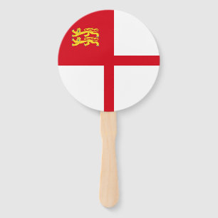 Sark Flag Hand Fan