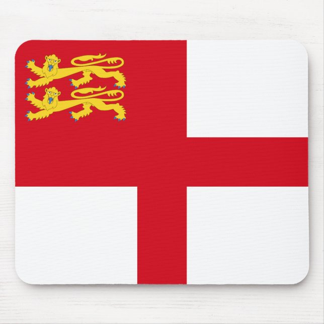Sark Flag Mouse Pad (Front)