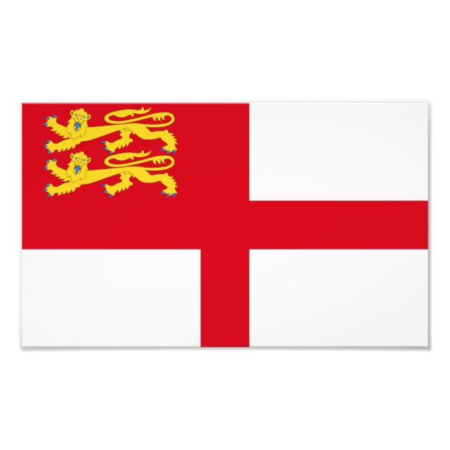 Sark Flag Photo Print (Front)