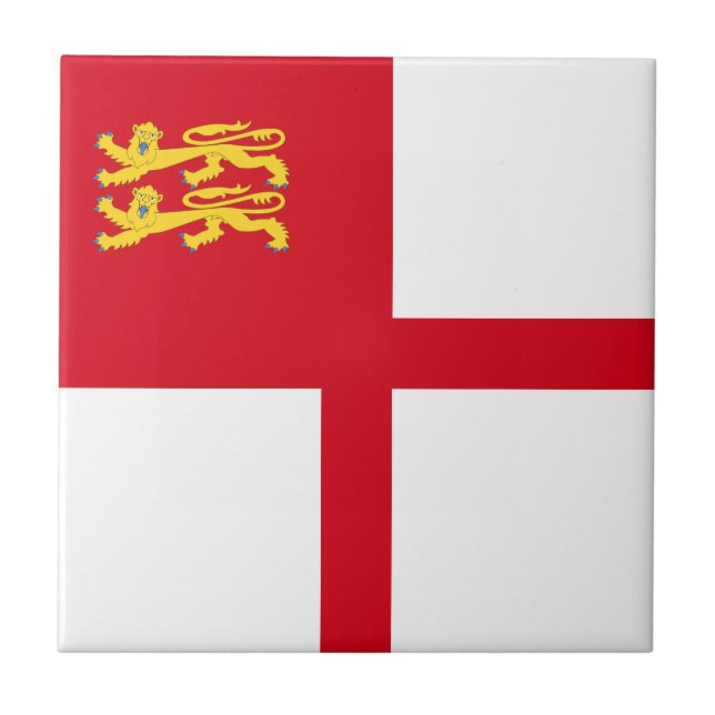 Sark Flag Tile (Front)