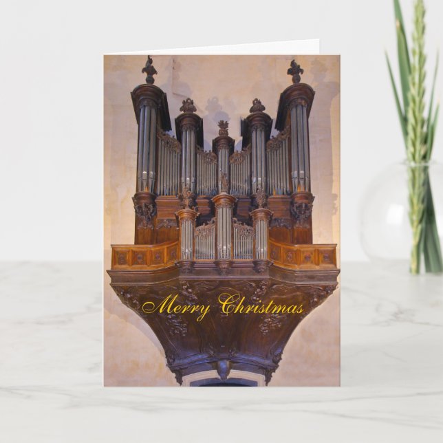 Sarlat organ holiday card (Front)