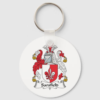 Sarsfield Family Crest Key Ring