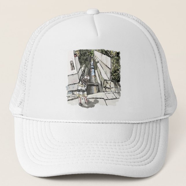 Sarumaji Trucker Hat (Front)