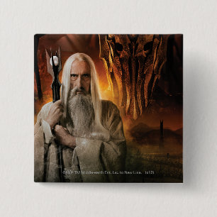 SARUMAN™ and Foes 15 Cm Square Badge