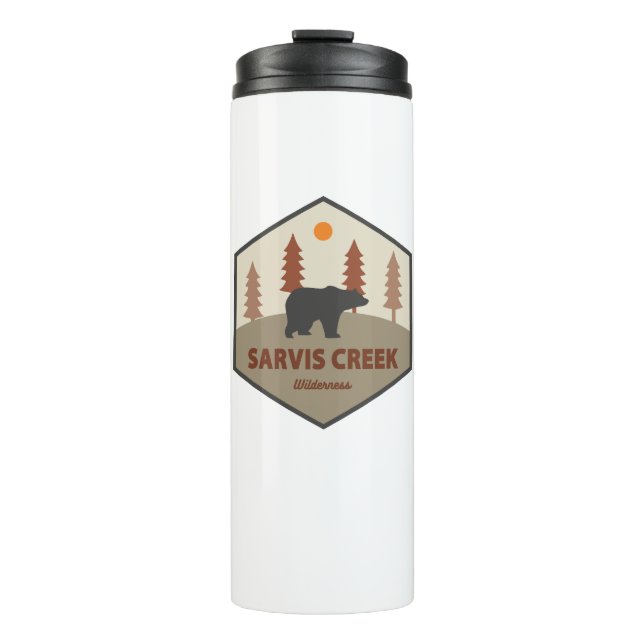 Sarvis Creek Wilderness Colorado Bear Thermal Tumbler (Front)