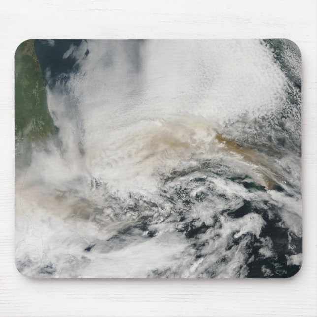 Sarychev Peak blowing across the Sea of Okhotsk Mouse Pad (Front)