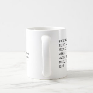 SAS Code Geek SQL Text  Coffee Mug