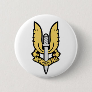 SAS Insignia 6 Cm Round Badge