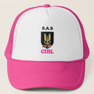 SAS special air service badge girls vets iraq hat
