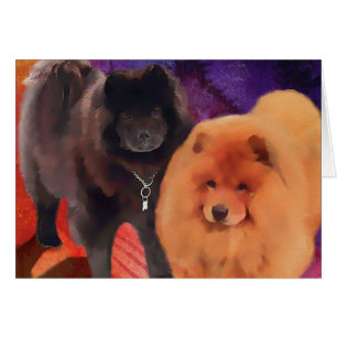 "SASHA AND CASEY" Chows