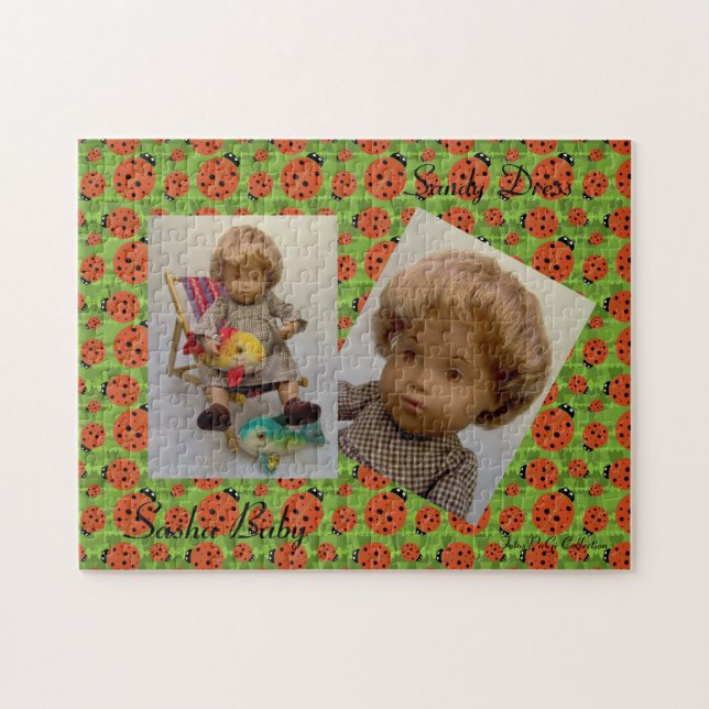 Sasha Baby Puzzle Sandy Dress (Horizontal)