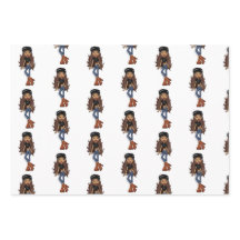 Sasha Bratz x Dolls Kill Outfit Wrapping Paper
