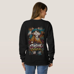 Sasha Catwalk Urban Graffiti Sweatshirt
