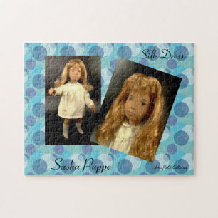 Sasha Doll Puzzle Silk Dress