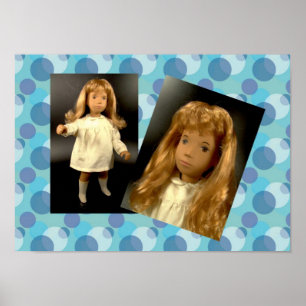 Sasha Silk Dress Poster