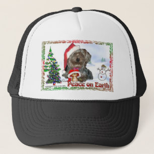 Sasha Sydney Silky Dog Mouse Holiday Apparel Trucker Hat