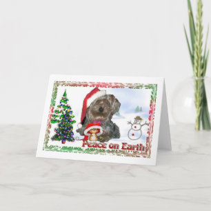 Sasha Sydney Silky Dog Mouse Holiday Gifts Card
