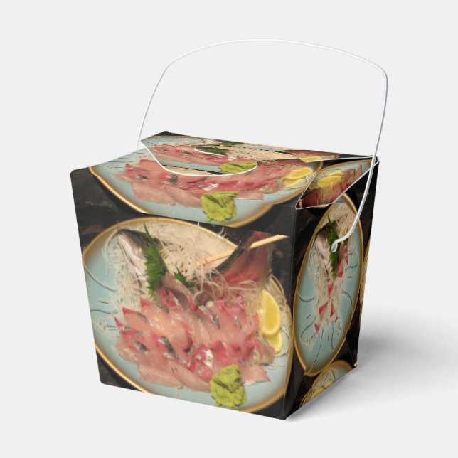 Sashimi 刺身 favour box (Front Side)