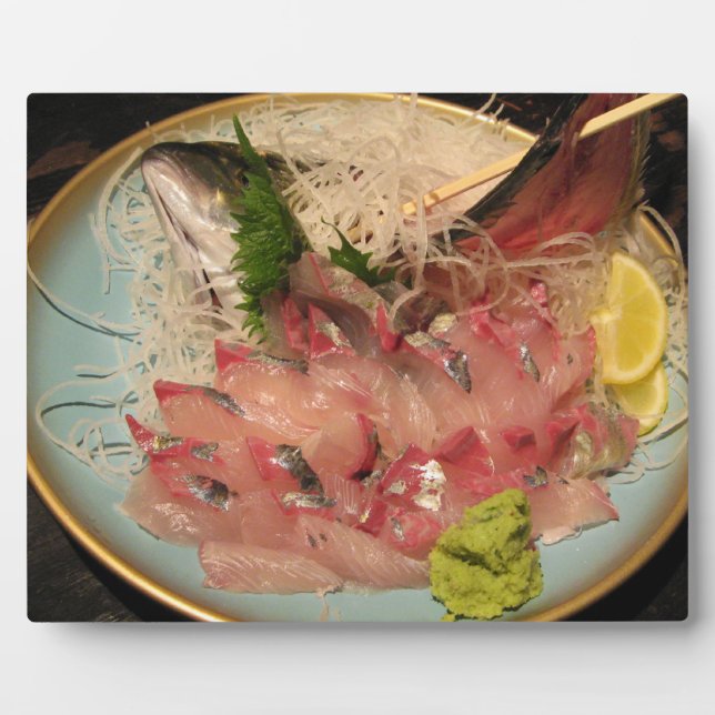 Sashimi 刺身 plaque (Front)