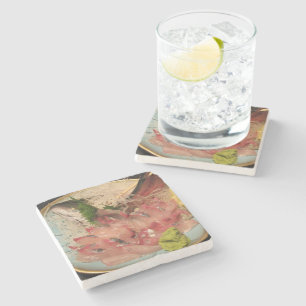 Sashimi 刺身 stone coaster