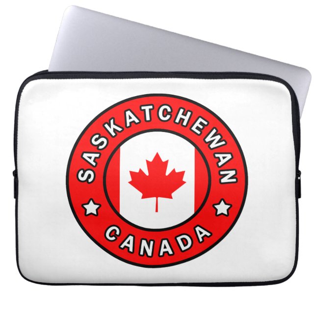 Saskatchewan Canada Laptop Sleeve (Front)