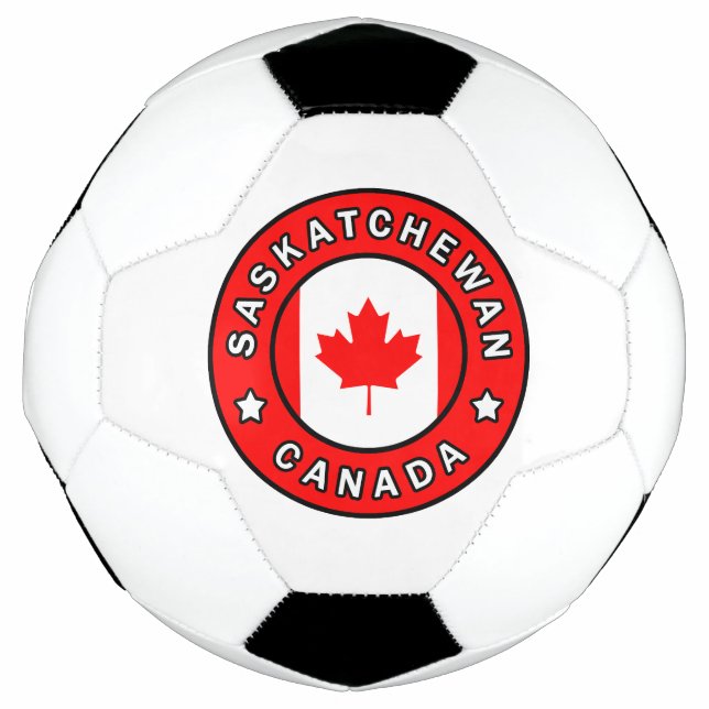 Saskatchewan Canada Soccer Ball (Front)
