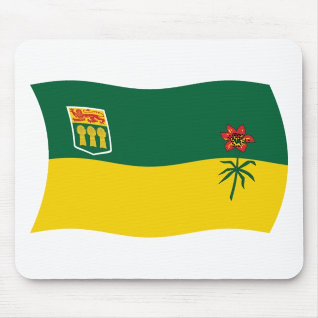 Saskatchewan Flag Mousepad (Front)