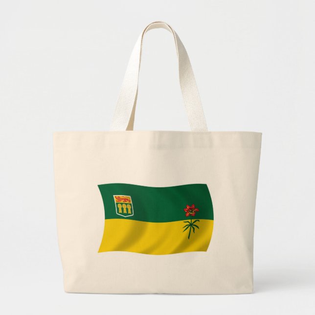 Saskatchewan Flag Tote Bag (Front)