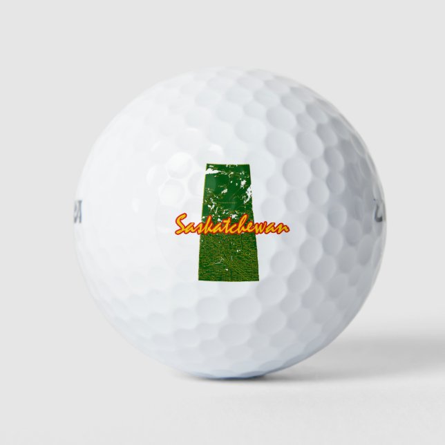 Saskatchewan Golf Balls (Front)
