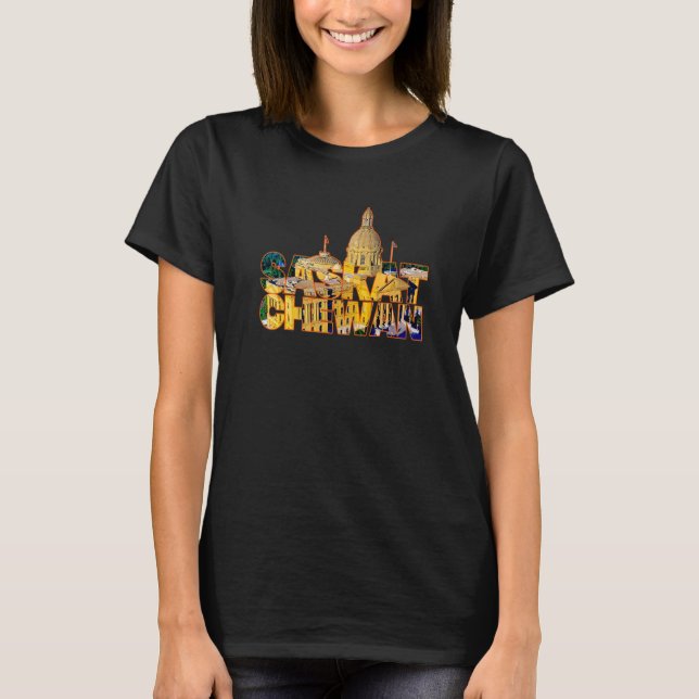 Saskatchewan Legislature Building Regina Saskatoon T-Shirt (Front)