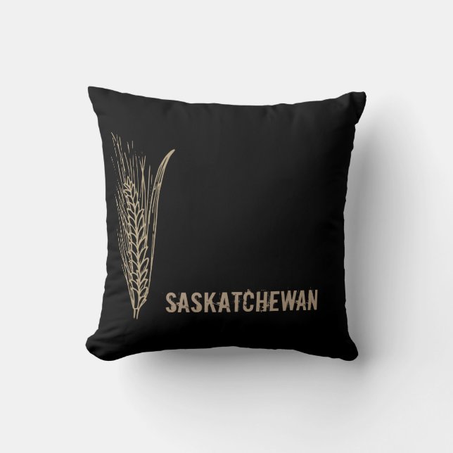 Saskatchewan Wheat Cushion (Front)