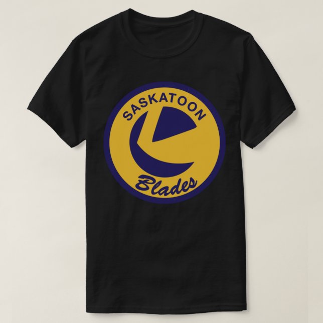 Saskatoon Blades Essential T-Shirt (Design Front)