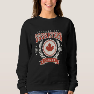 Saskatoon Canada Day Elbows Up Canadian Pride Anti Sweatshirt