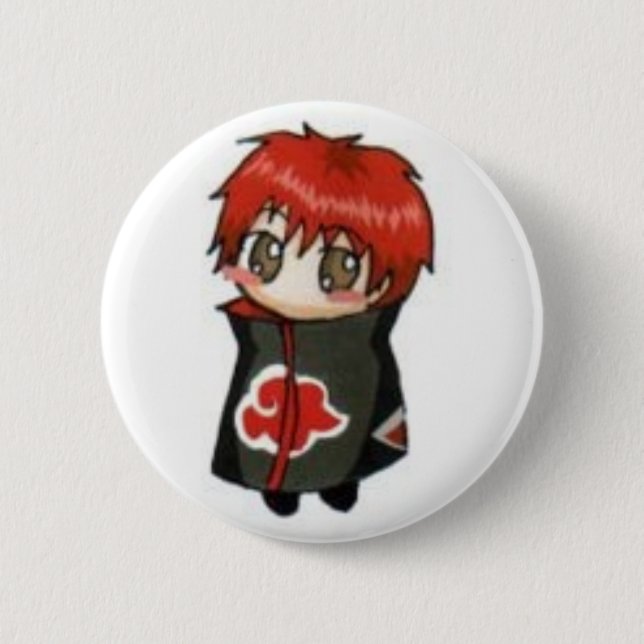 sasori anime 6 cm round badge (Front)