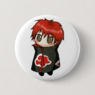 sasori anime 6 cm round badge