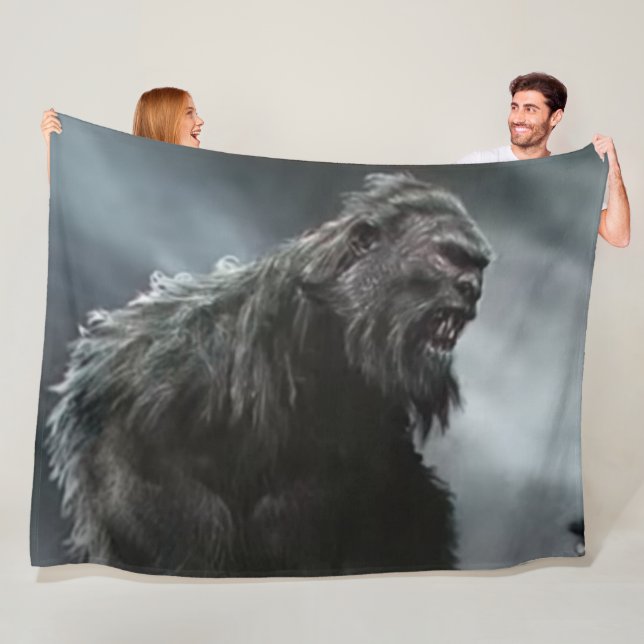 SASQUACH  FLEECE BLANKET (In Situ)