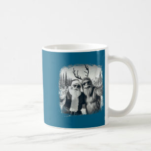 Sasquatch 67 Christmas Tree Funny Santa Bigfoot  Coffee Mug