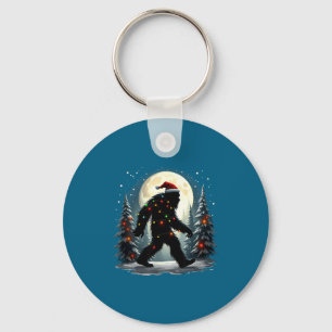 Sasquatch 67 Santa Bigfoot Christmas Tree Funny  Key Ring