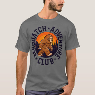 Sasquatch Adventure Team Retro Vintage Bigfoot Kaw T-Shirt