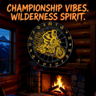 Sasquatch Approved: Aim for the Myth Dartboard