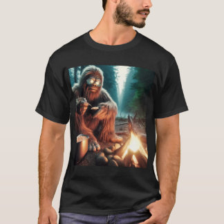 Sasquatch at the Campfire T-Shirt