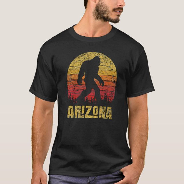 Sasquatch Az Arizona Grand Canyon State Outdoors A T-Shirt (Front)